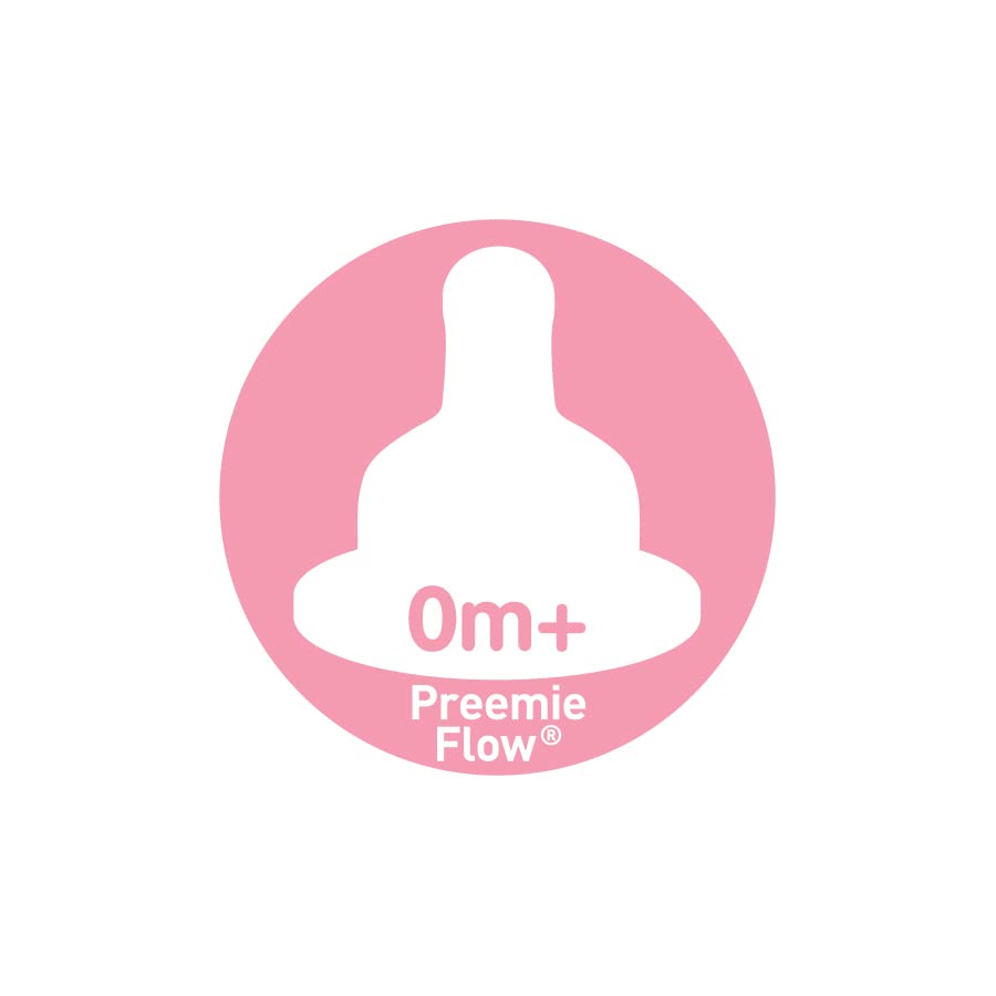 Dr. Brown's AccuFeed 60 with Level T narrow nipple for slower flow newborn feeds.