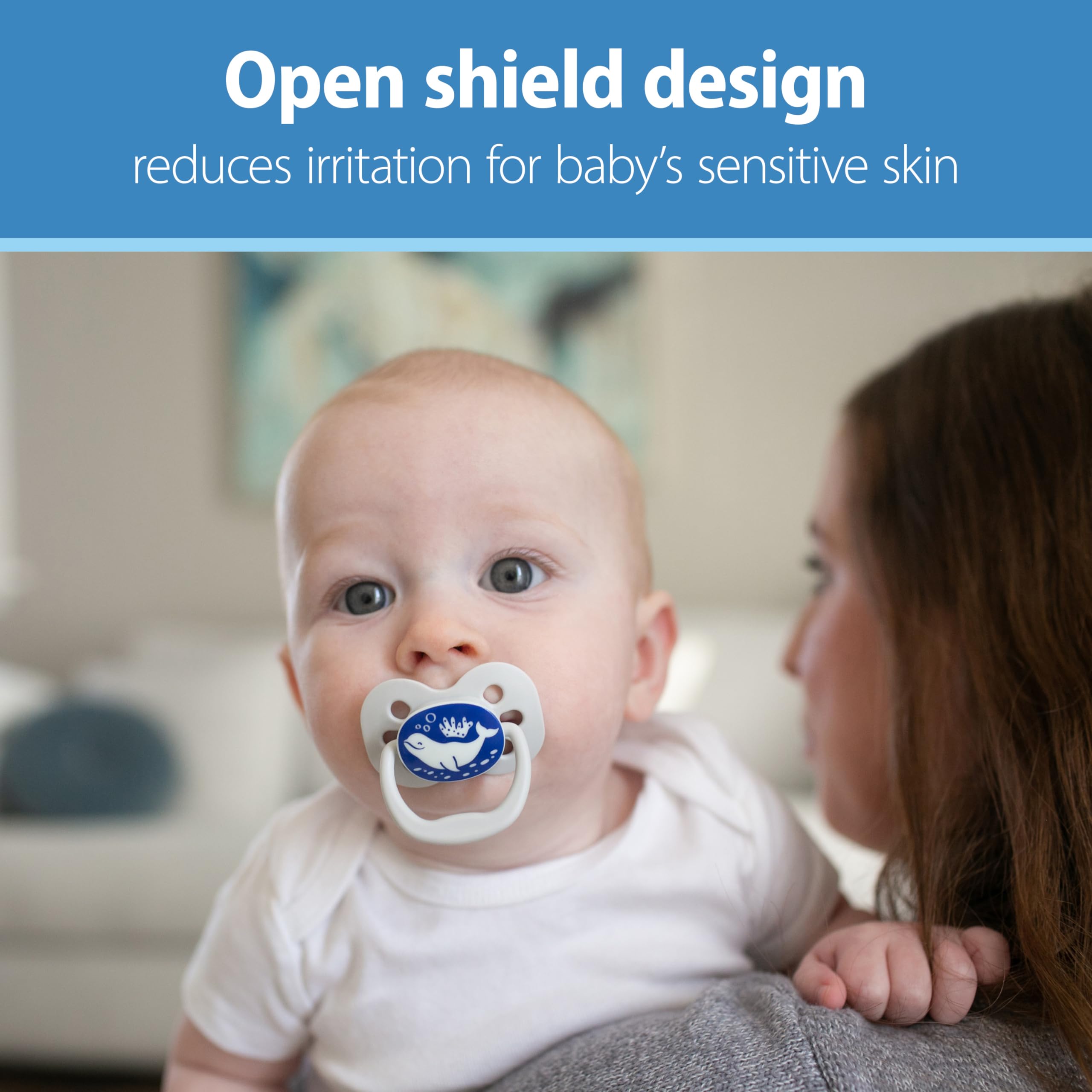 Dr. Brown's Advantage BPA-free pacifier for safe daily use.