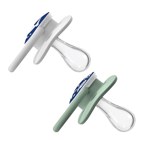 Dr. Brown's Advantage glow helps find pacifier during nighttime soothing.