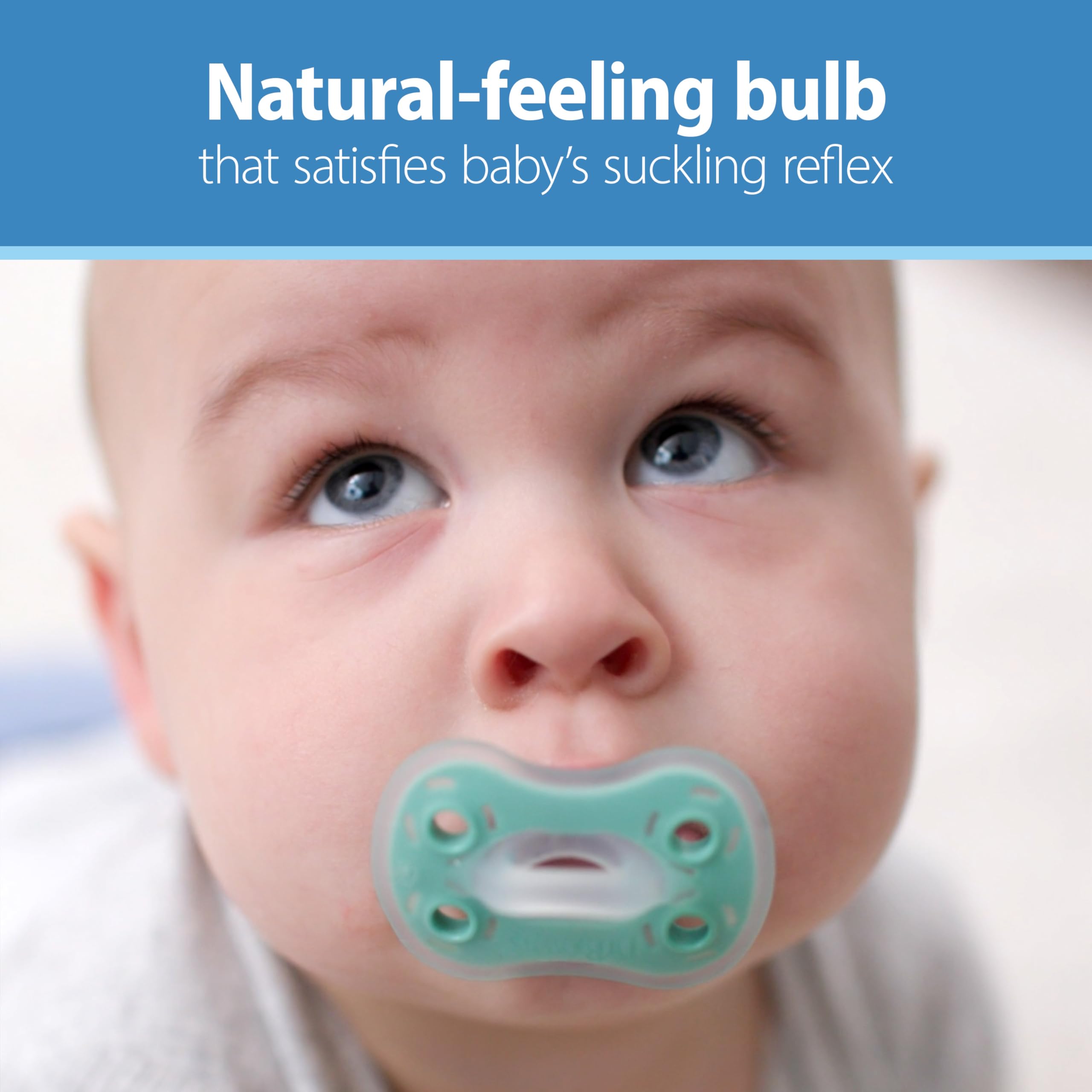 Dr. Brown's pacifier is safe for top-rack dishwasher cleaning.