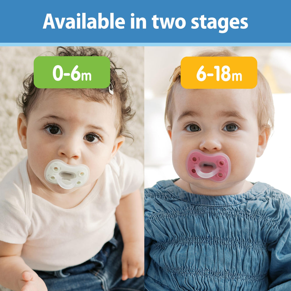 Dr. Brown's Pacifier Coral option offers colorful appeal