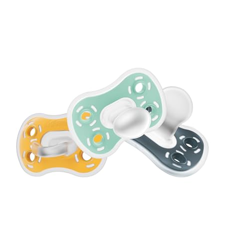 Dr. Brown's silicone material is skin-friendly for baby comfort.