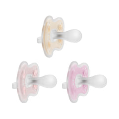 Dr. Brown's Advantage One-Piece Pacifier soft bulb for gentle soothing.