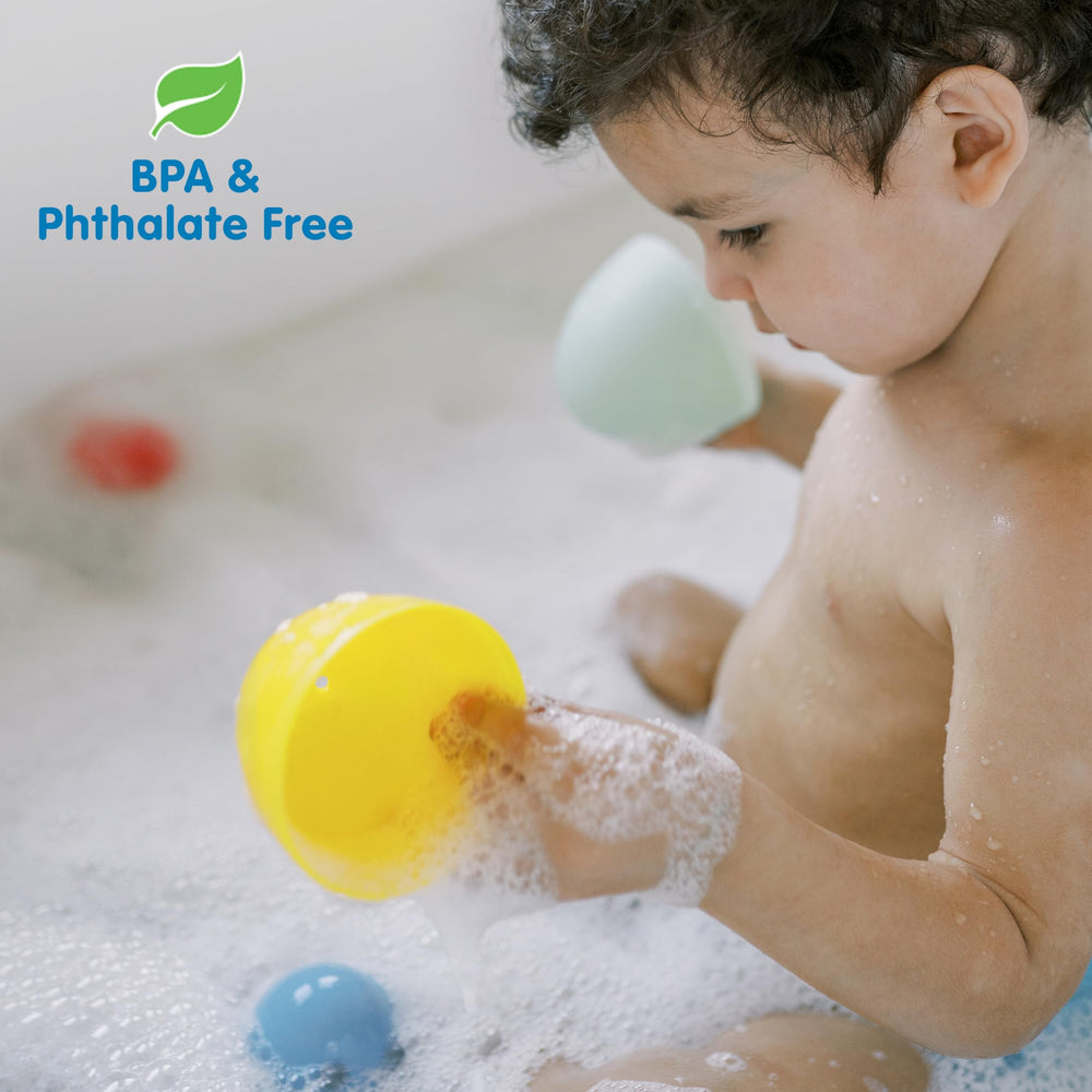 Dr. Brown's Float & Hatch BPA-free materials ensure safe bath experiences.