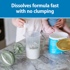 Dr. Brown's formula pitcher blade quickly dissolves formula without clumps