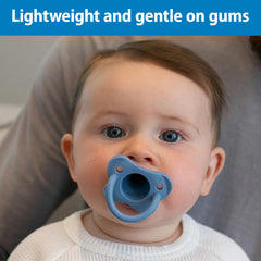 Dr. Brown's HappyPaci open-back bulb enhances bonding during soothing