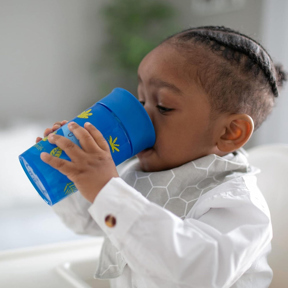 Dr. Brown's Milestones Cheers 360 cup for 9 months and up.