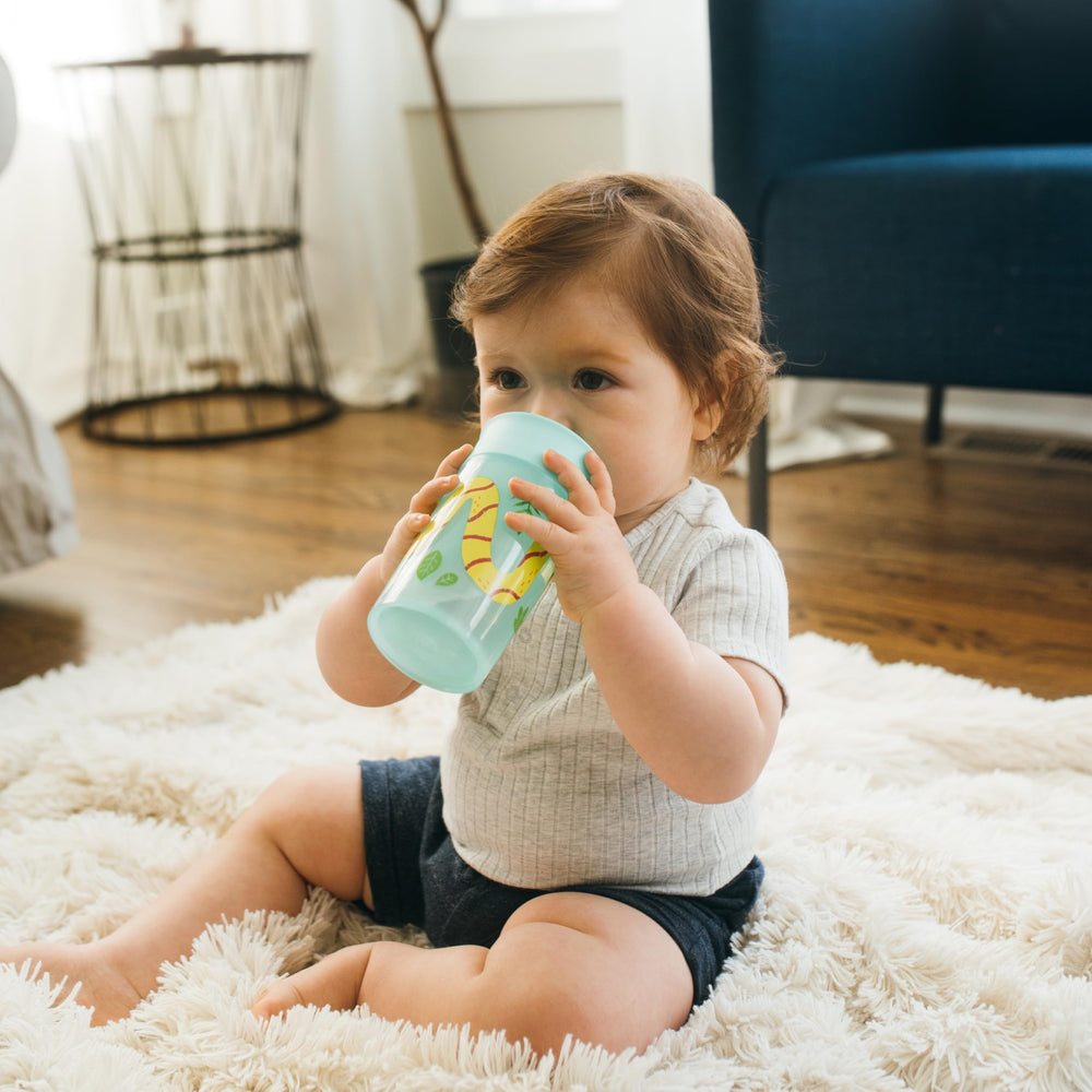 Dr. Brown's Milestones Cheers 360 top rack dishwasher safe cup.