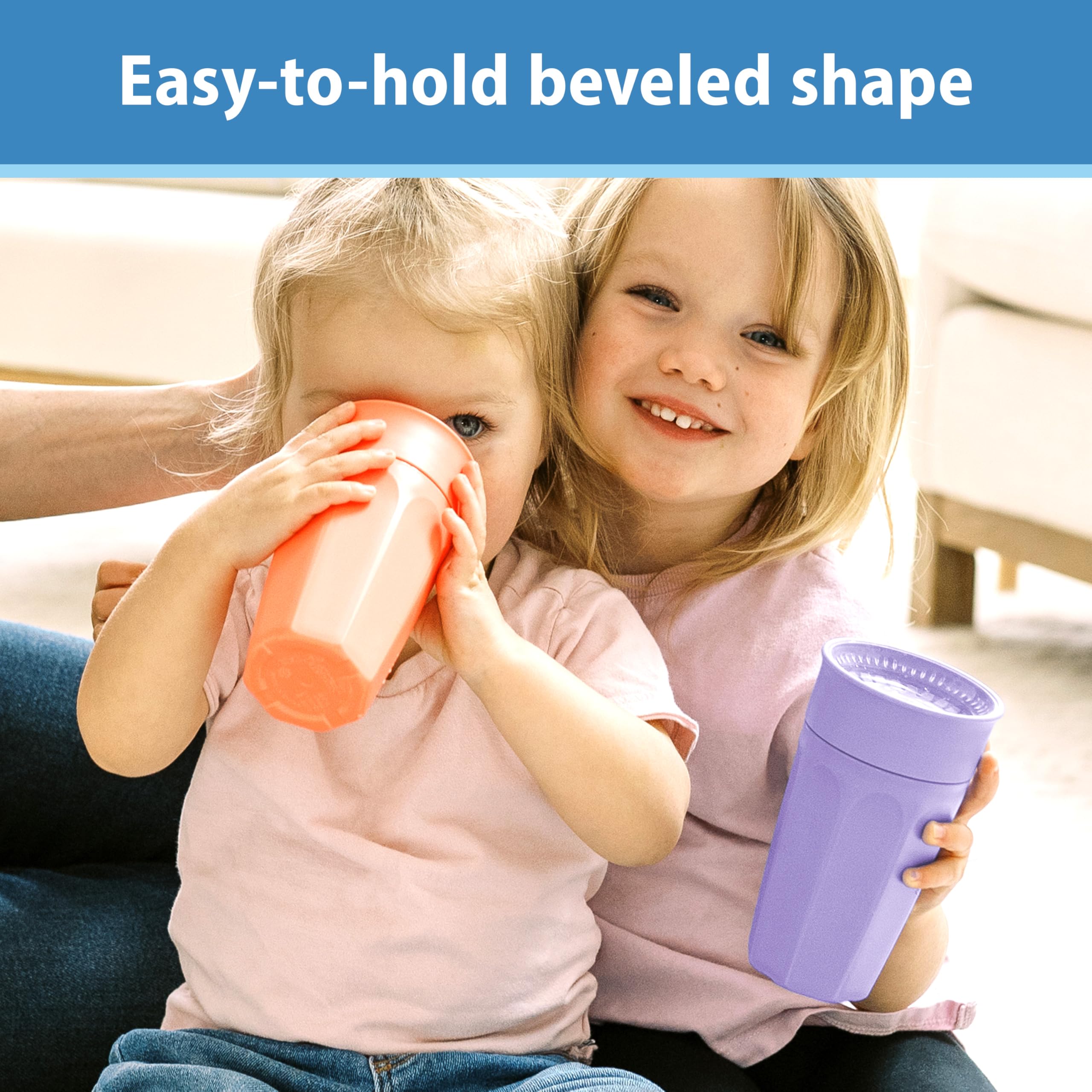 Dr. Brown's Milestones Cheers 360 is top-rack dishwasher safe for easy cleaning.