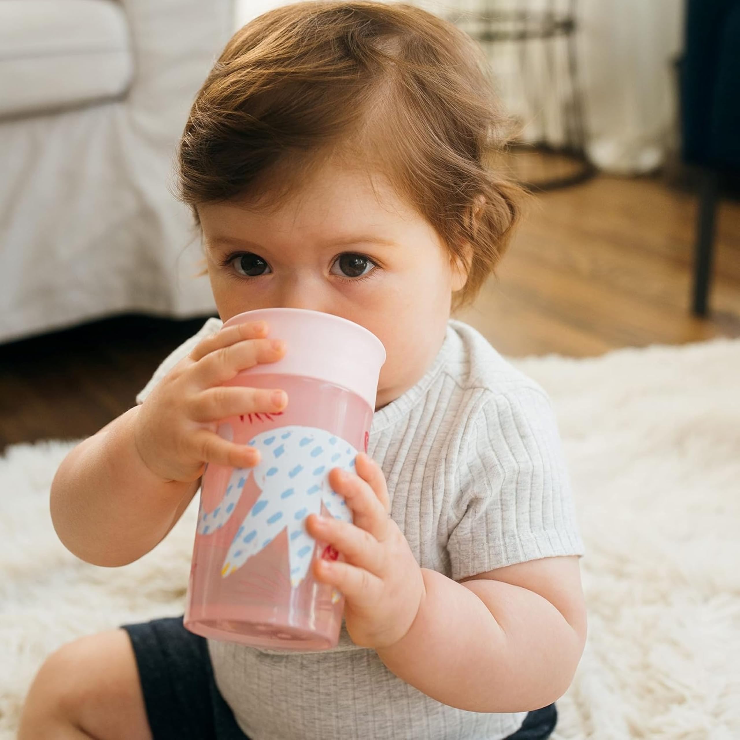 Dr. Brown's Milestones Cheers360 is BPA-free and family-friendly.