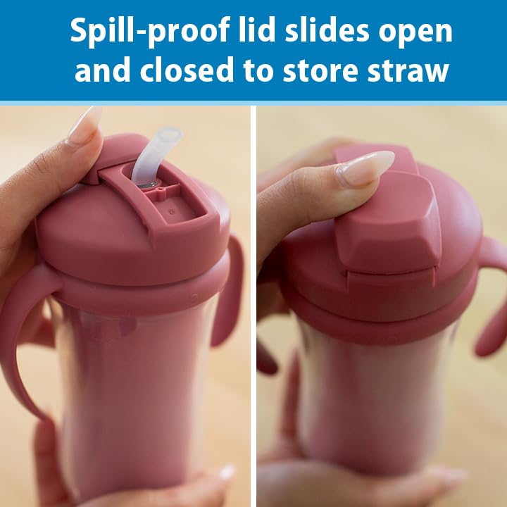Top-rack dishwasher safe Dr. Brown's Milestones cup