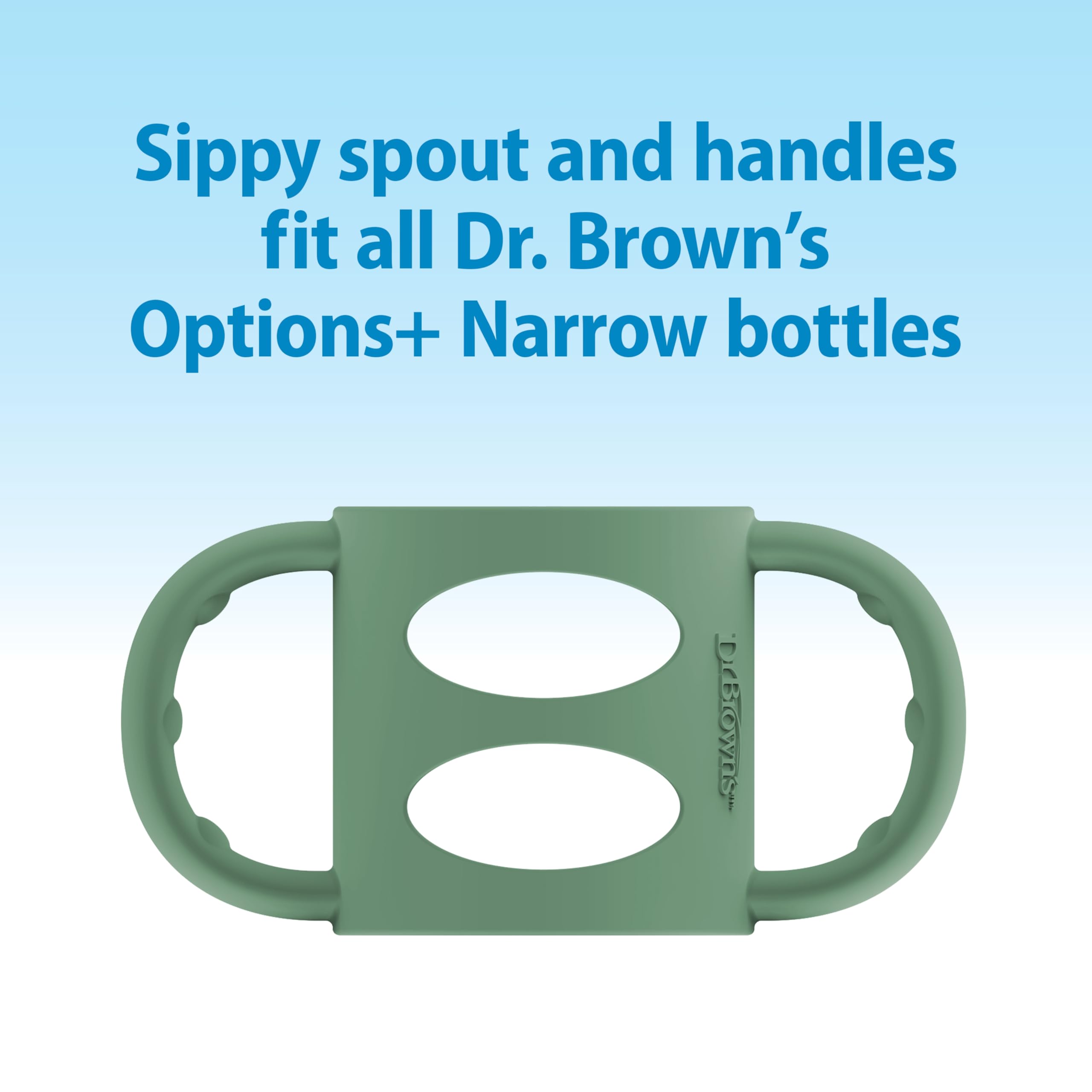 Vent removal lets the spout fit Options+ narrow bottles for continued compatibility.