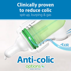 Dr. Brown's silicone nipple delivers a consistent flow for comfortable feeding.
