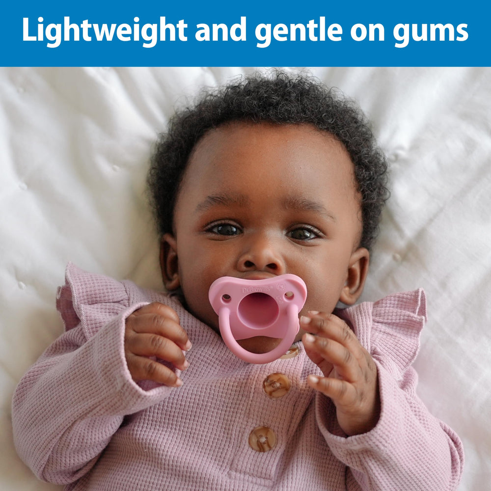 Dr. Brown's Options+ bottle offers three nipple levels for growing babies.