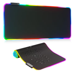 DR CATCH RGB Mousepad with large surface for precise tracking and comfort.