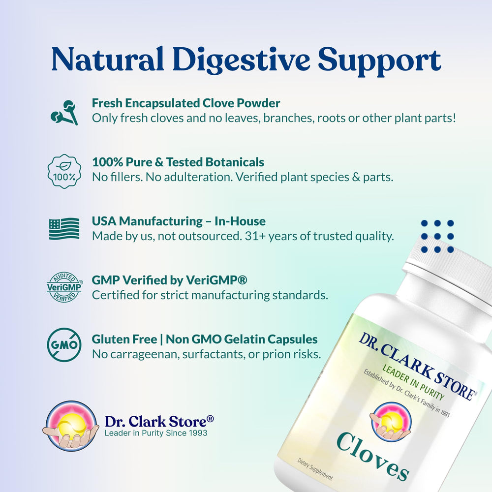 Dr Clark Store 100-day supply packaging close-up.