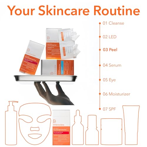 Vegan cruelty-free packaging of Dr Dennis Gross Alpha Beta Extra Strength Daily Peel