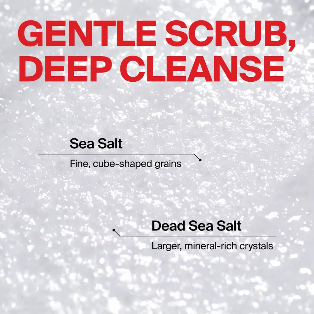 DR.FORHAIR Folligen Sea Salt Scaler supports balanced sebum and cleaner-looking hair.