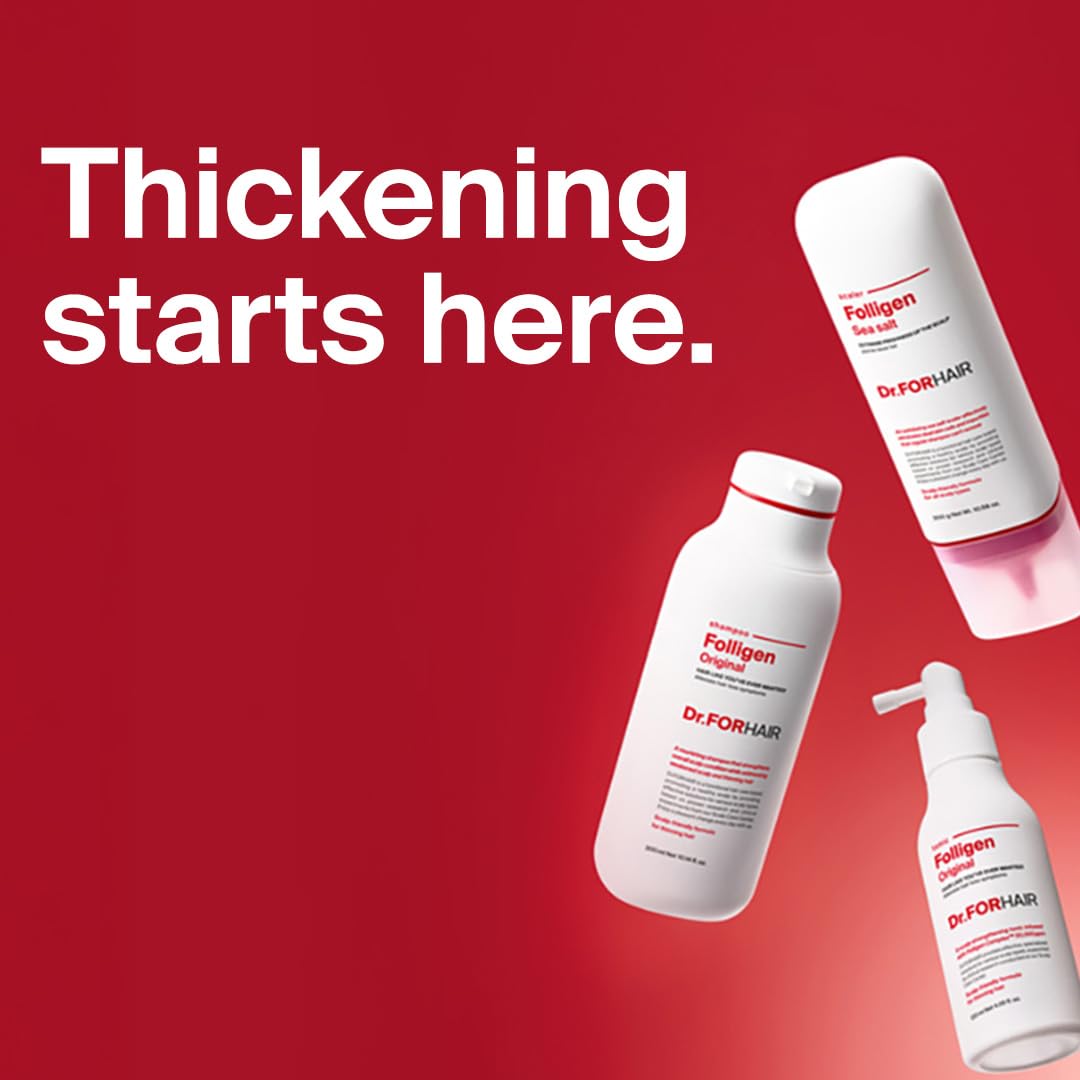 DR.FORHAIR Folligen Shampoo creamy texture enhances the washing experience.