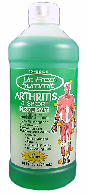 Dr. Fred Summit MAXRIENY rubbing alcohol twin-pack bottles for post-activity comfort at home.