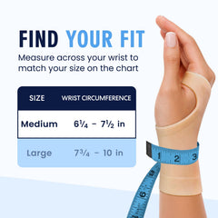 Four-pack of Dr. Frederick's wrist braces keeps you prepared for daily use