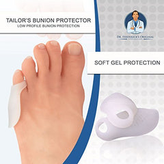 Dr Frederick's Original Tailors Bunion Pads are washable and latex-free for daily wear.
