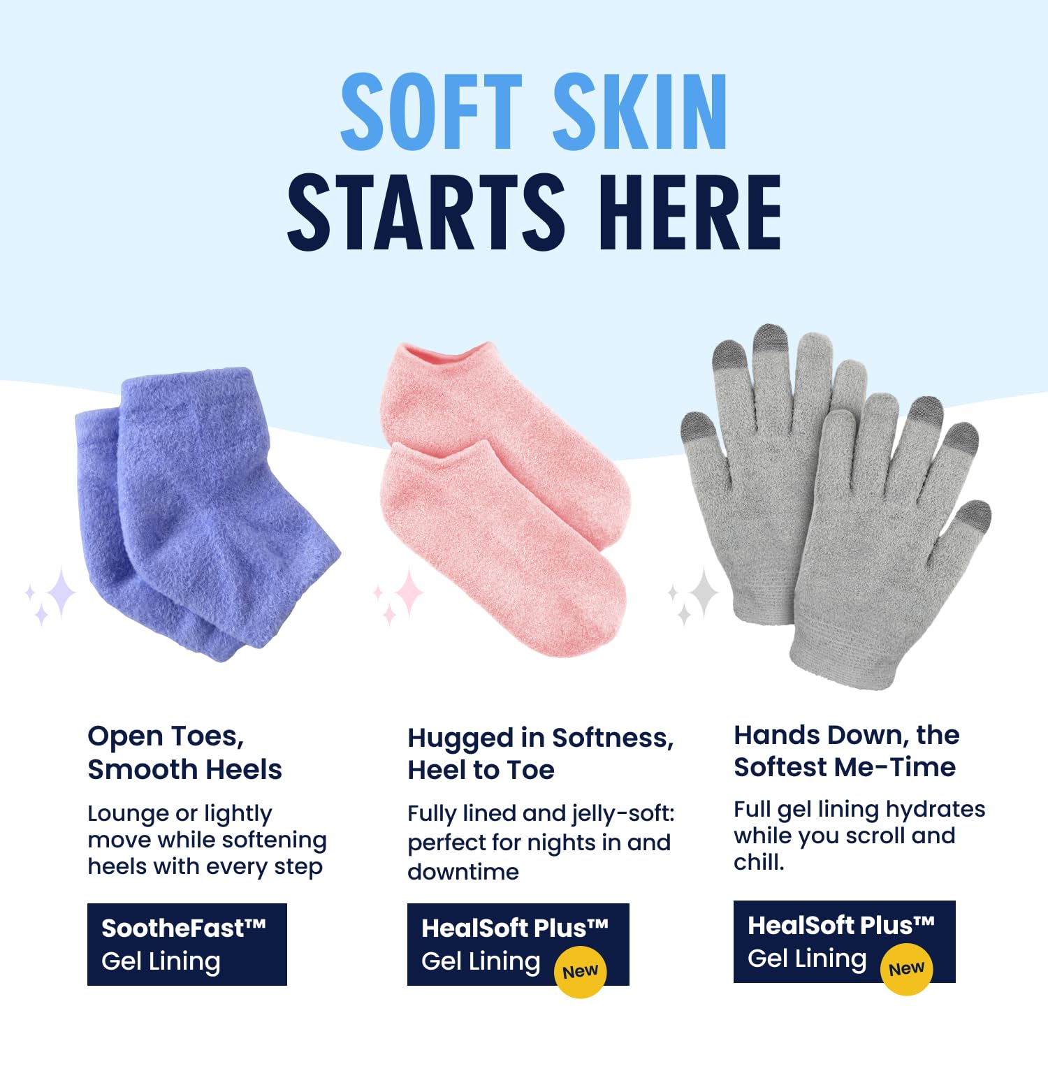 One-size-fits-most design with washable, reusable convenience