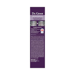 Dr. Groot bottle close-up shows hair-thickening formula for visible results
