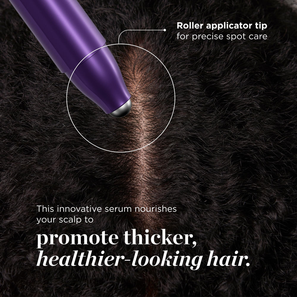 Dr. Groot scalp care visual about exfoliate, cleanse, and moisturize for healthier hair