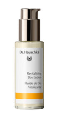 Dr Hauschka Revitalizing Day Lotion bottle displaying the brand and product.