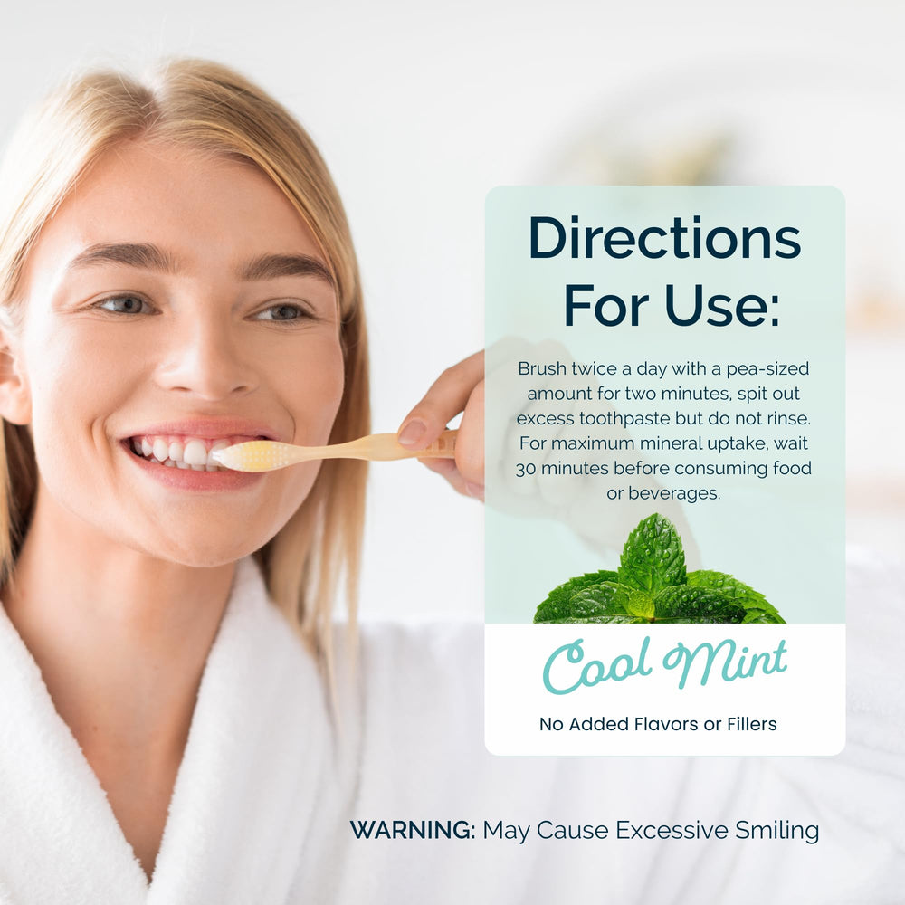 Dr Jen box and tube packaging highlights a complete oral care routine