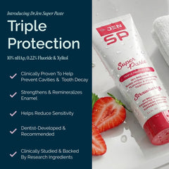 Nano-hydroxyapatite and xylitol feature in Dr Jen paste ingredients