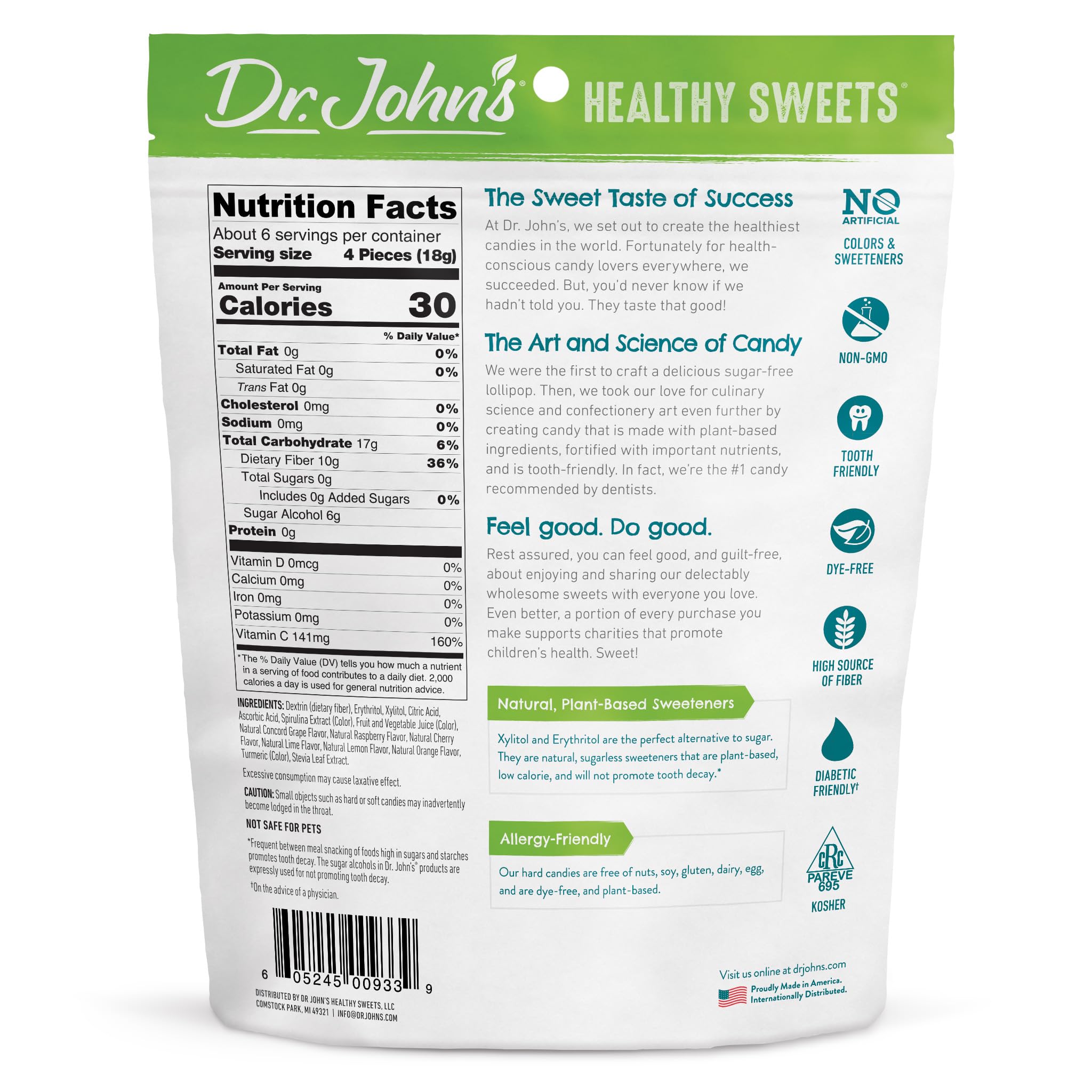 Zero-sugar candy close-up emphasizing keto-friendly option for mindful treats.