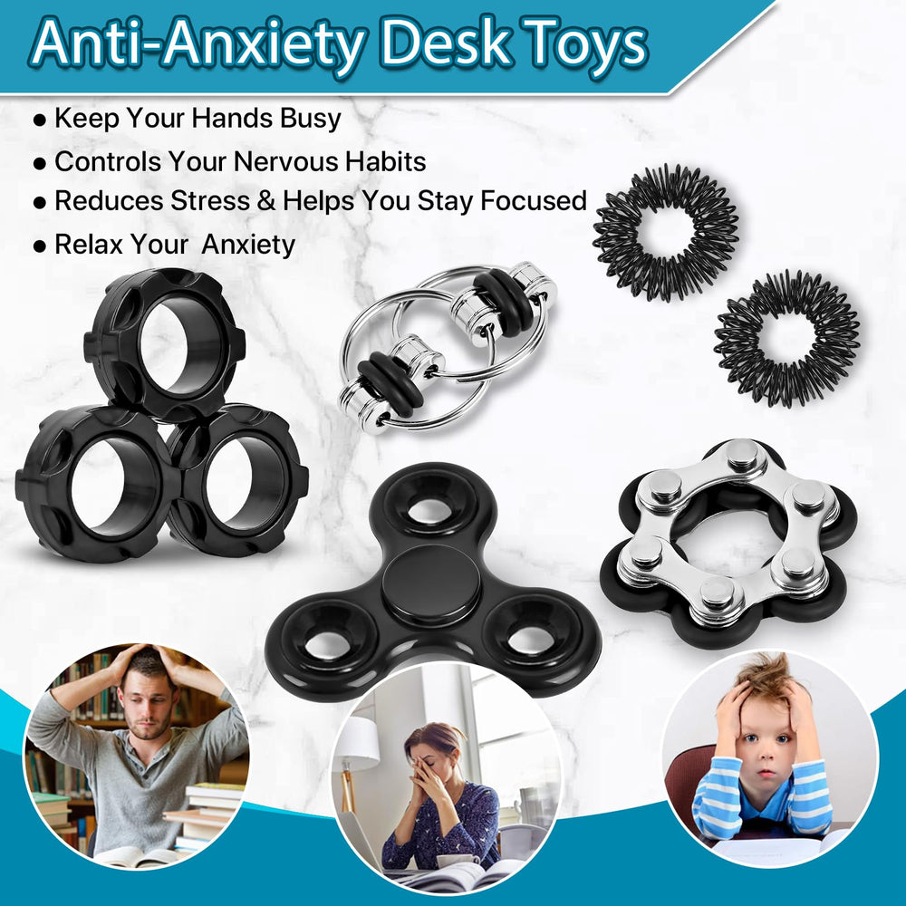 Dr.Kbder flippy chain fidget supports finger dexterity and concentration.
