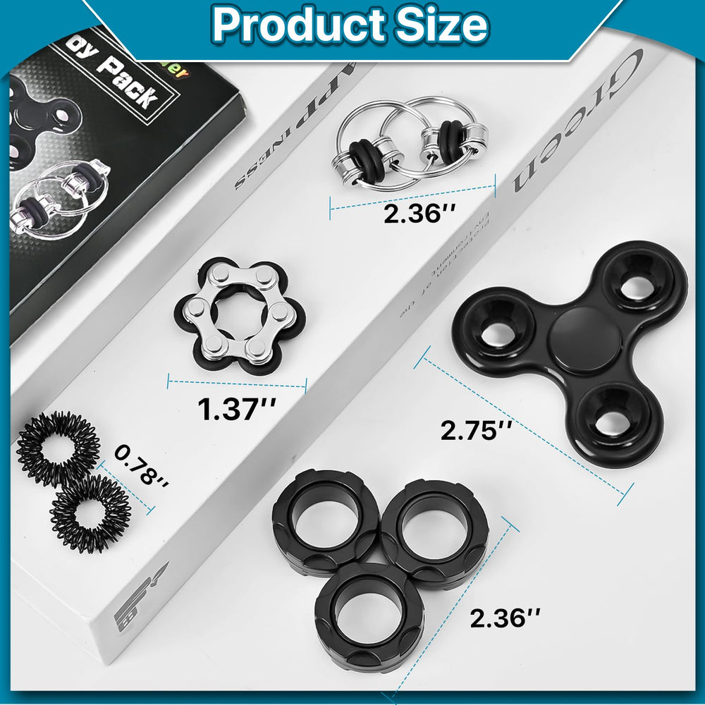 Dr.Kbder magnetic rings provide quiet focus during meetings or study.