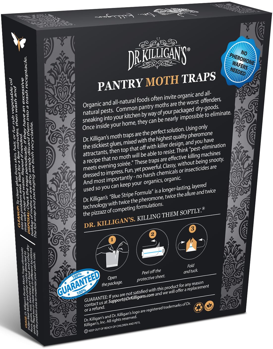 Dr. Killigan's professional-use traps trusted by households and pest professionals