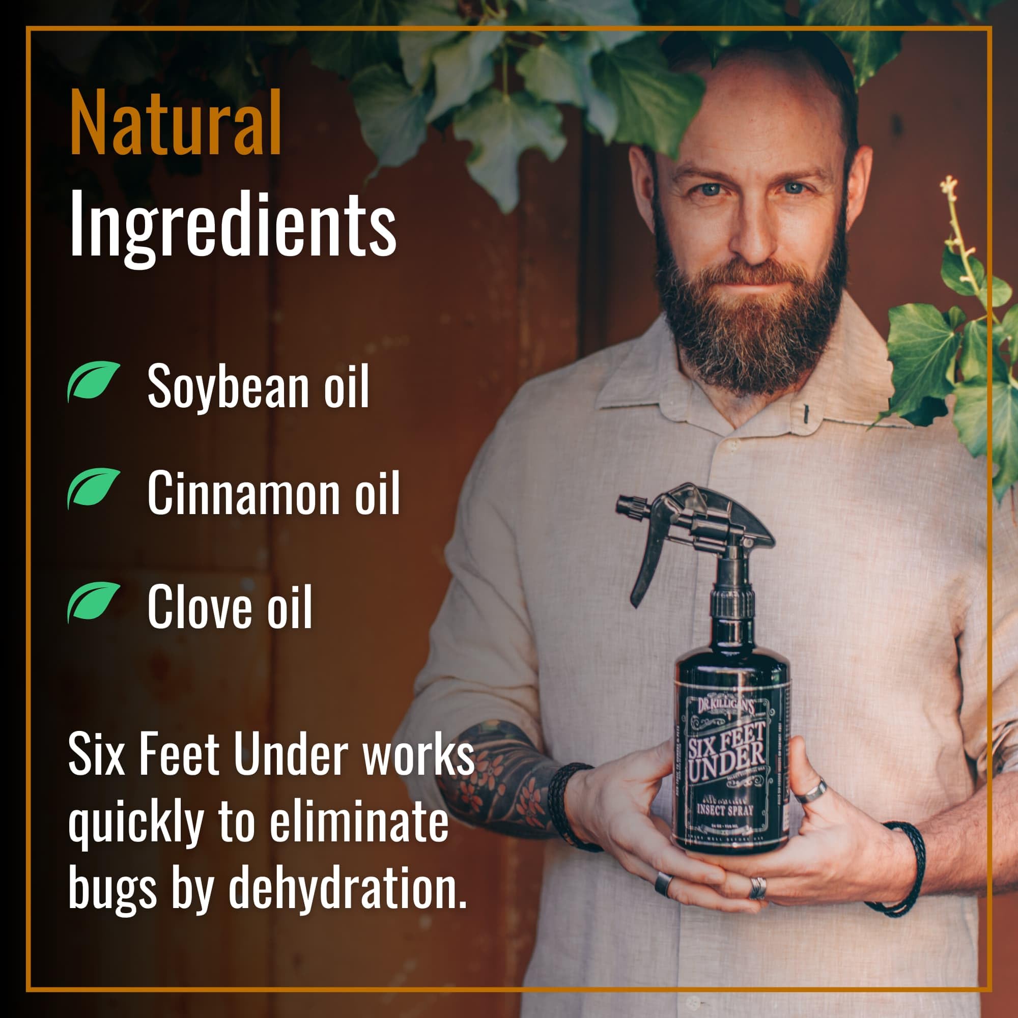 Dual-action formula kills pests on contact and offers residual effects.