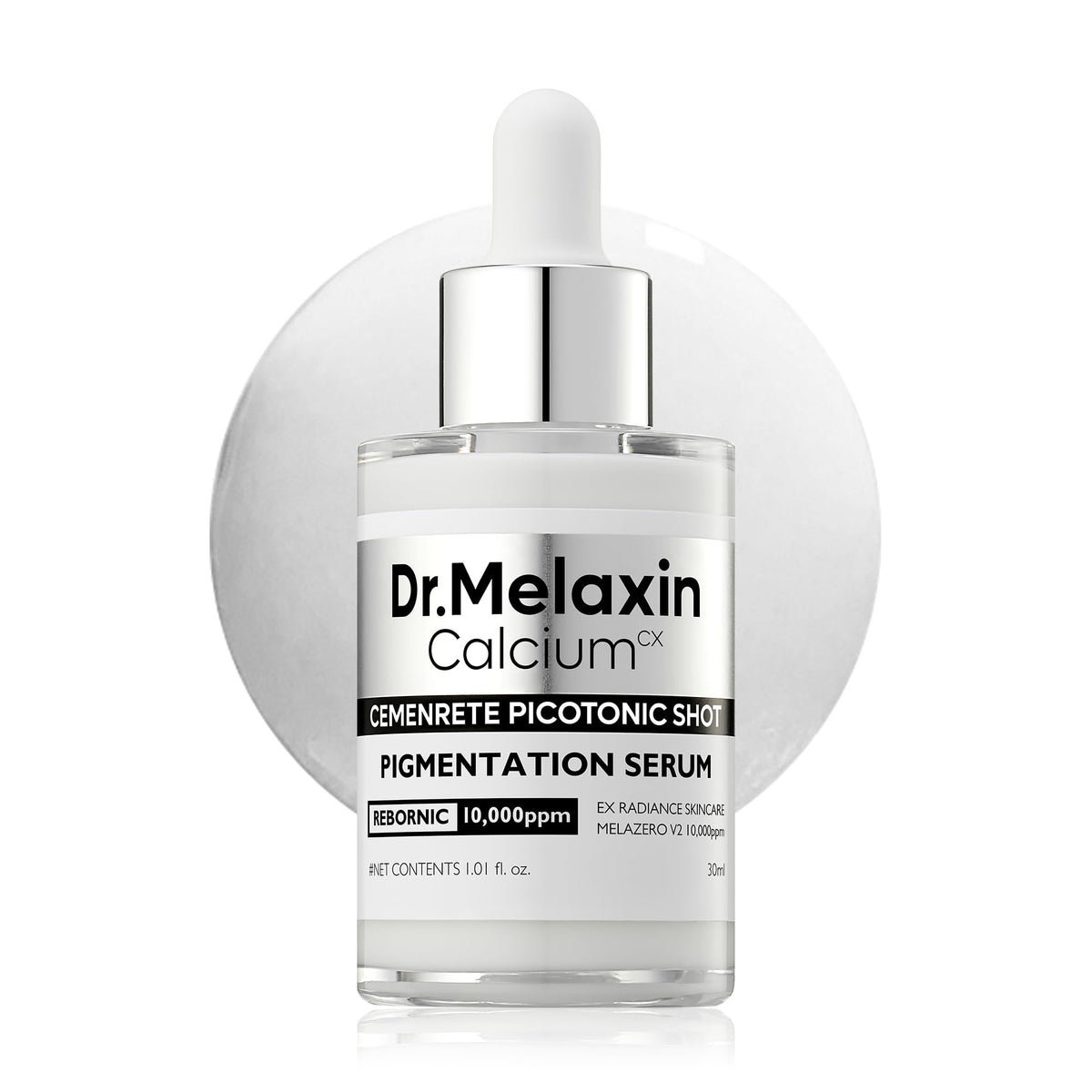 Dr.Melaxin Cemenrete Picotonic Shot bottle pour enables easy daily application.