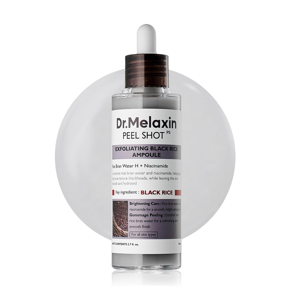 Dr.Melaxin Peel Shot Glow bottle ready for radiant skin preparation