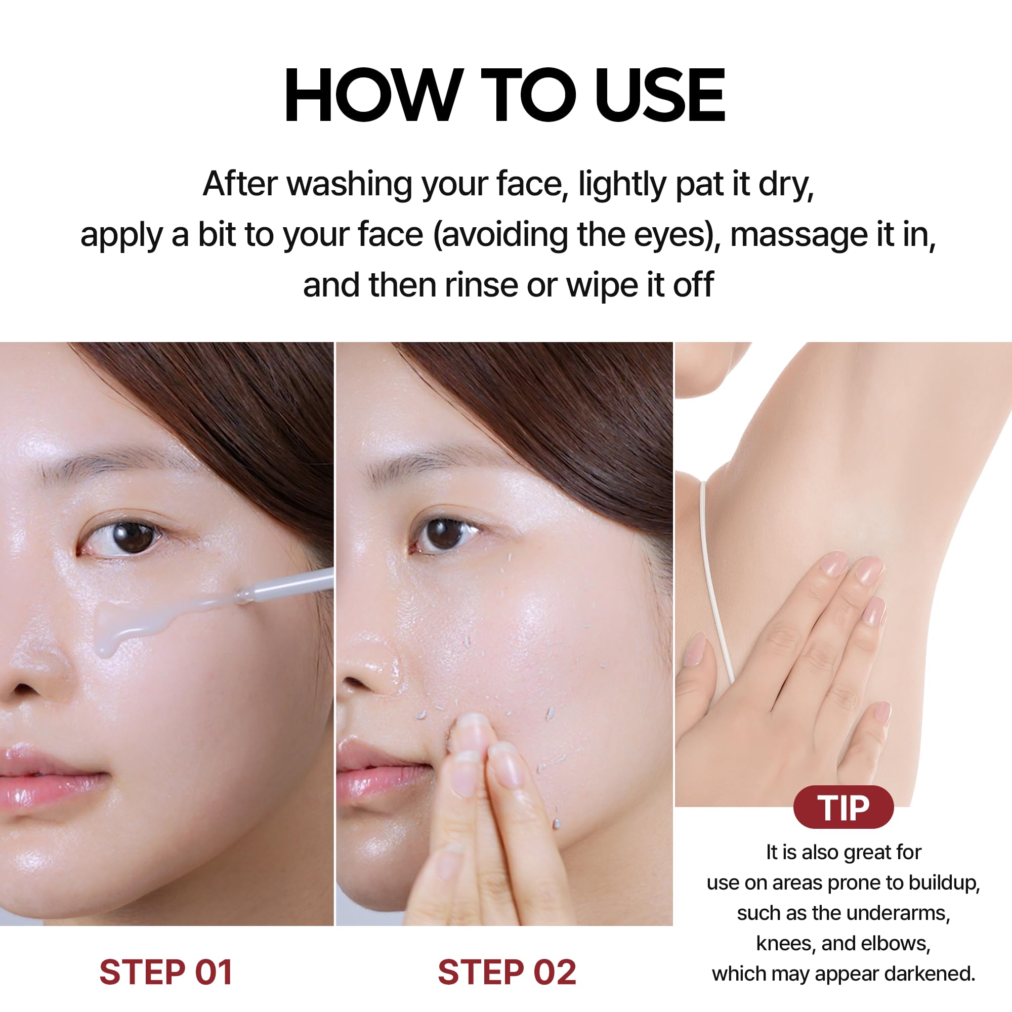 Dr.Melaxin Peel Shot Glow dropper releasing product