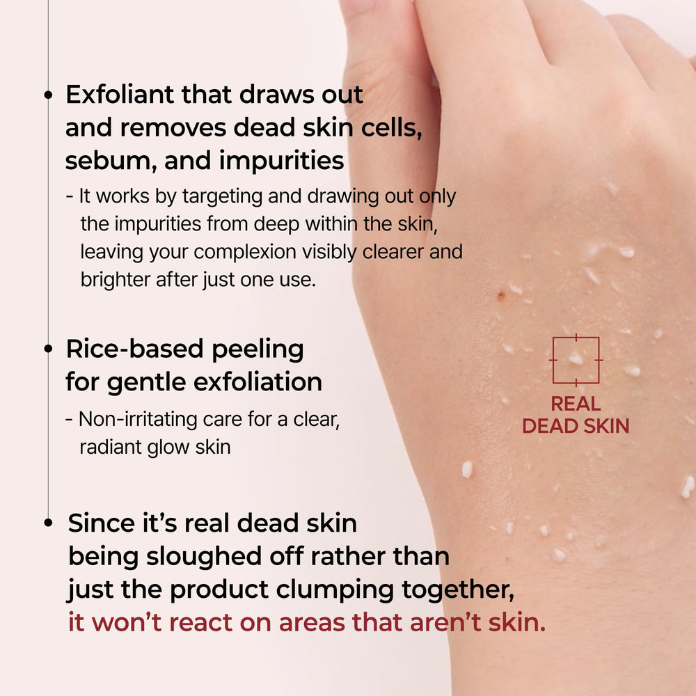 Dr.Melaxin Peel Shot Glow creamy texture ready for application
