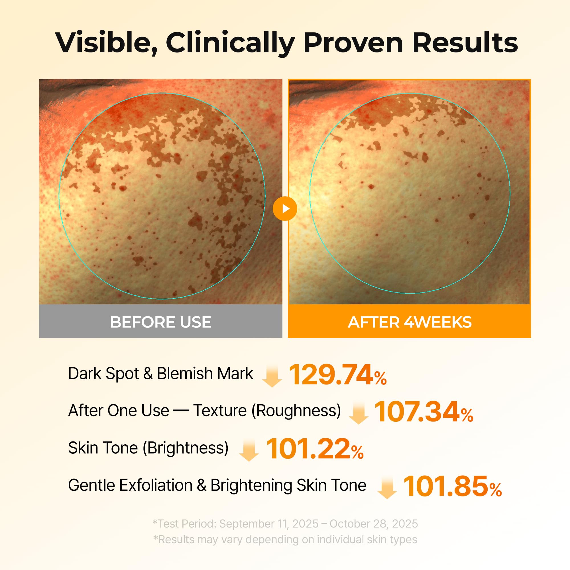 Dr.Melaxin toner pad texture detail for even application