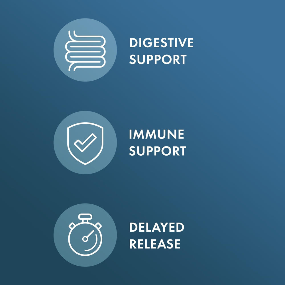 Pouring Biothin Probiotic capsules into a glass for daily routine.