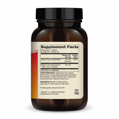 Dr. Mercola D3 & K2 capsules being poured for daily use.