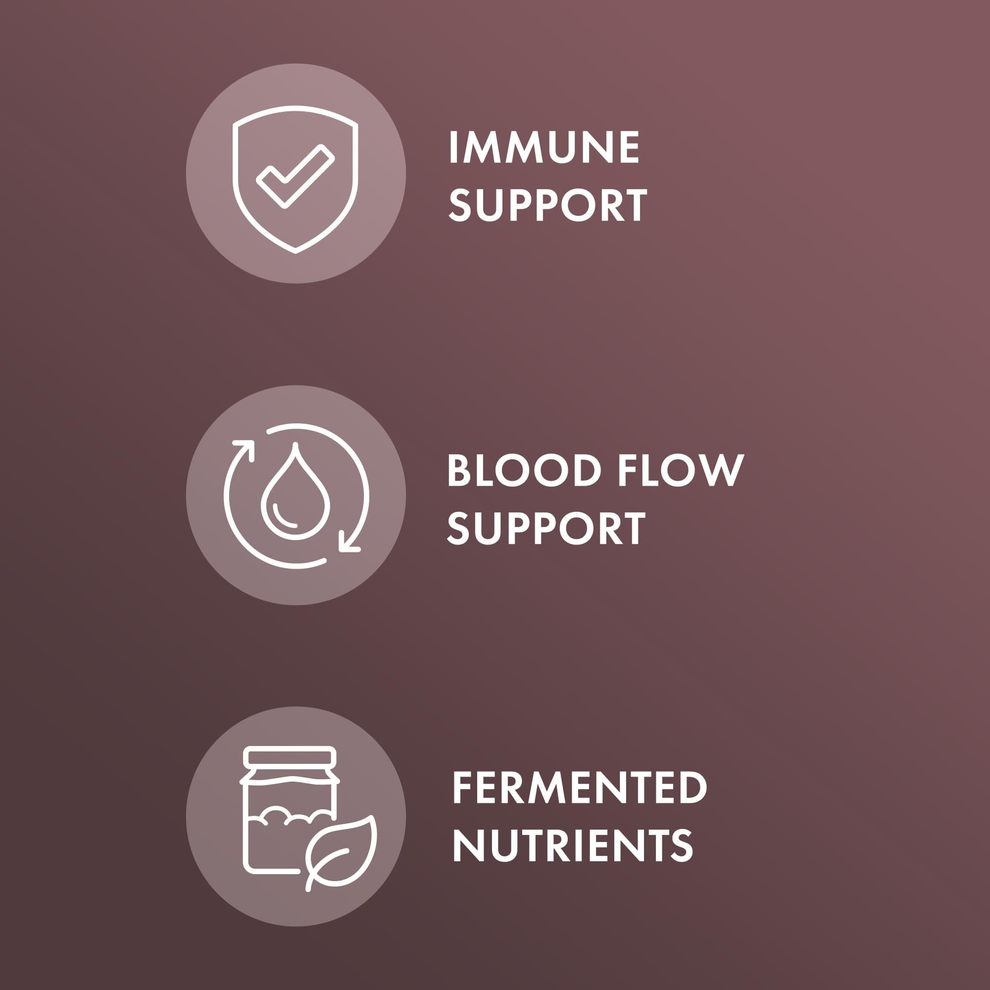 Fermented Black Garlic extract concentrate by Dr. Mercola showing high SAC content.