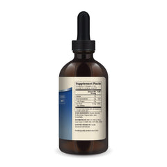 Pouring zinc liquid drops from the dropper for easy daily dosing