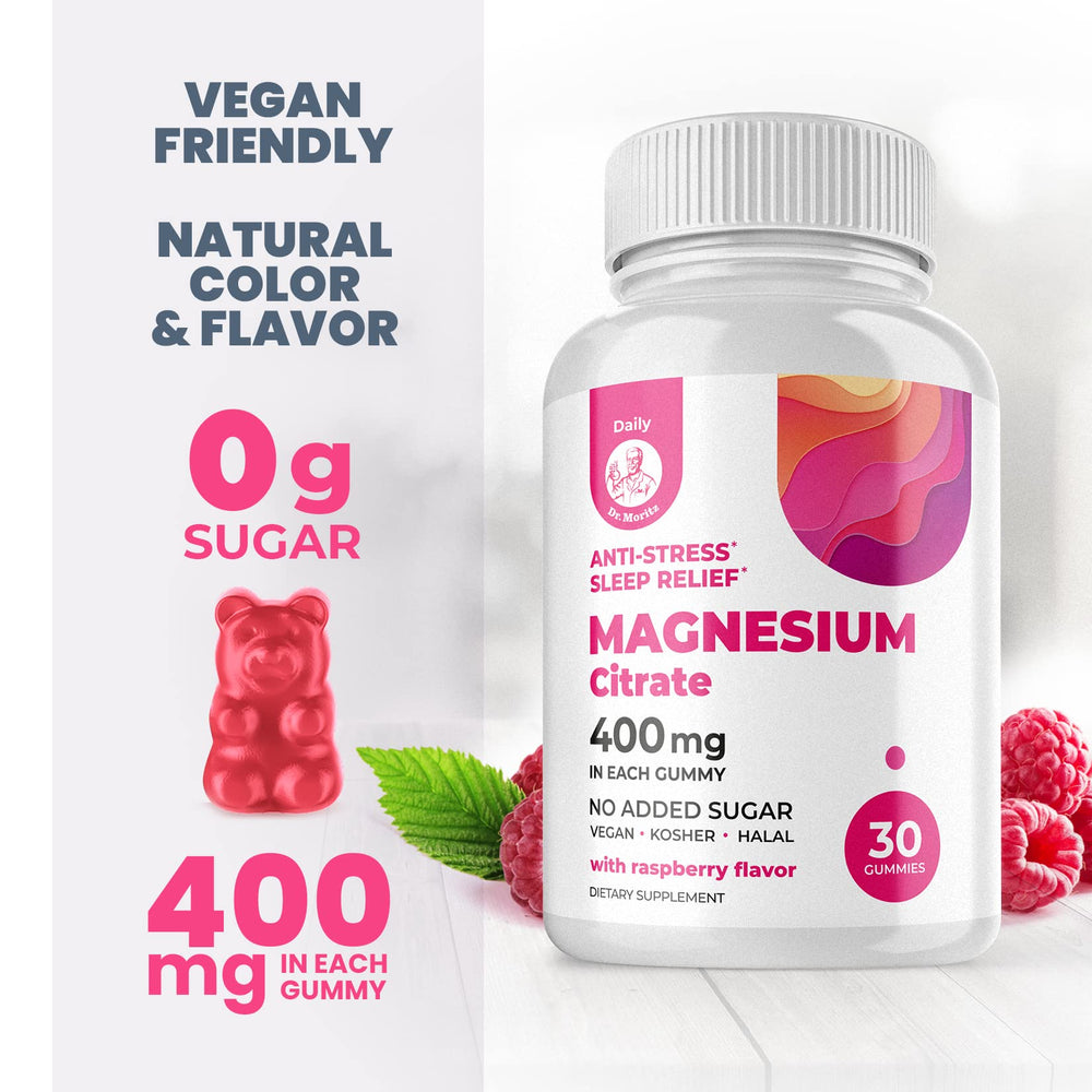 DR. MORITZ gummies with kid-friendly appeal for a calm routine.