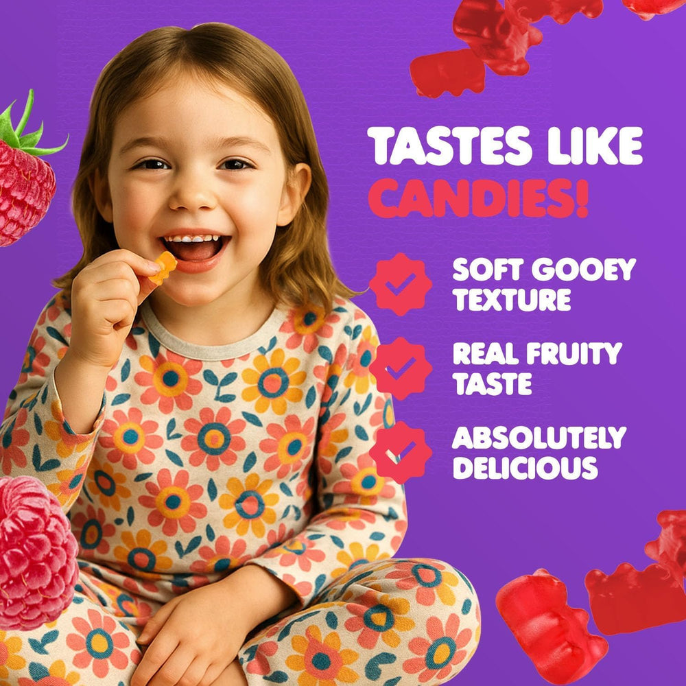 Two-pack of DR. MORITZ gummies for family-friendly magnesium support.