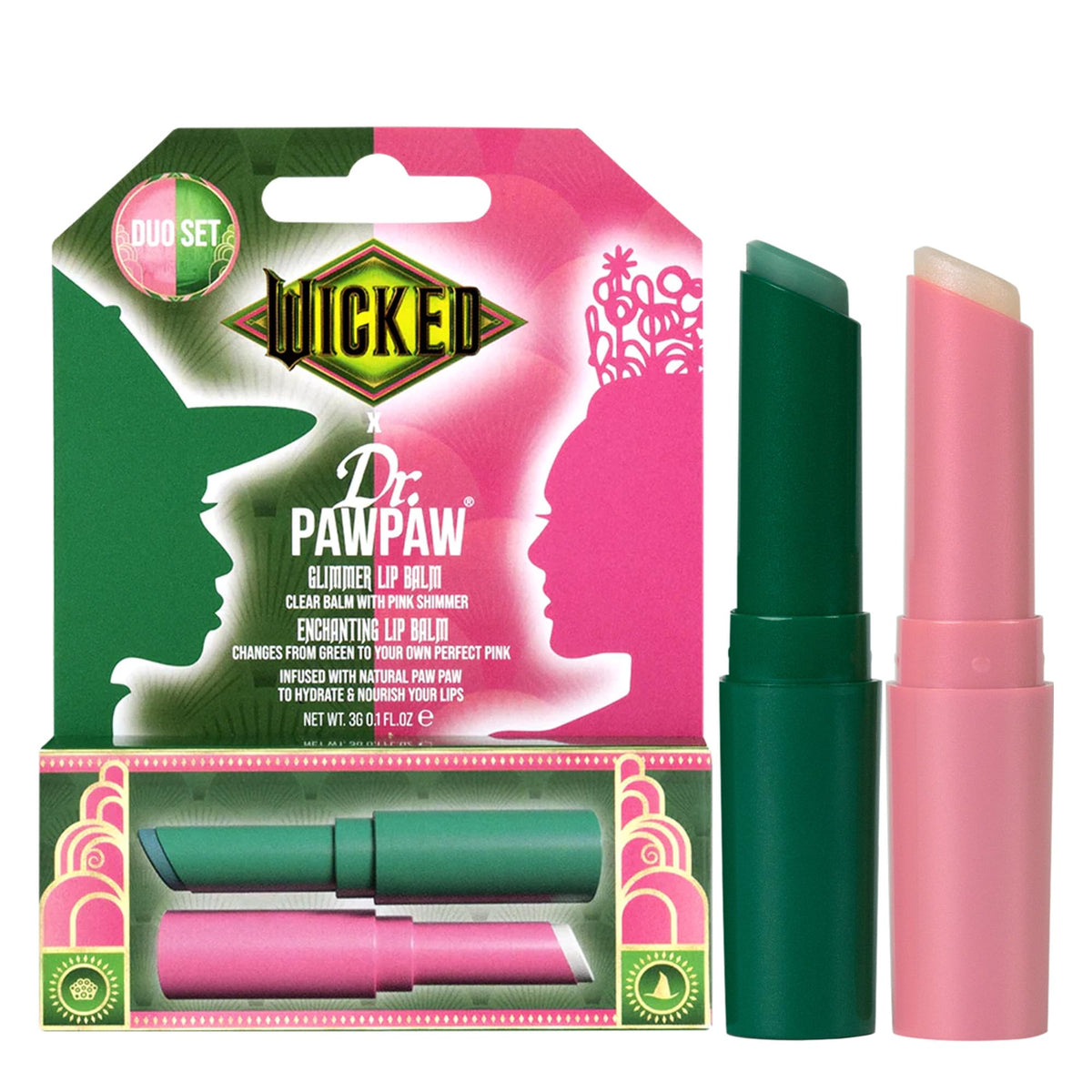 Dr. PawPaw Enchanting balm color change reacts to body temperature for personalized tint