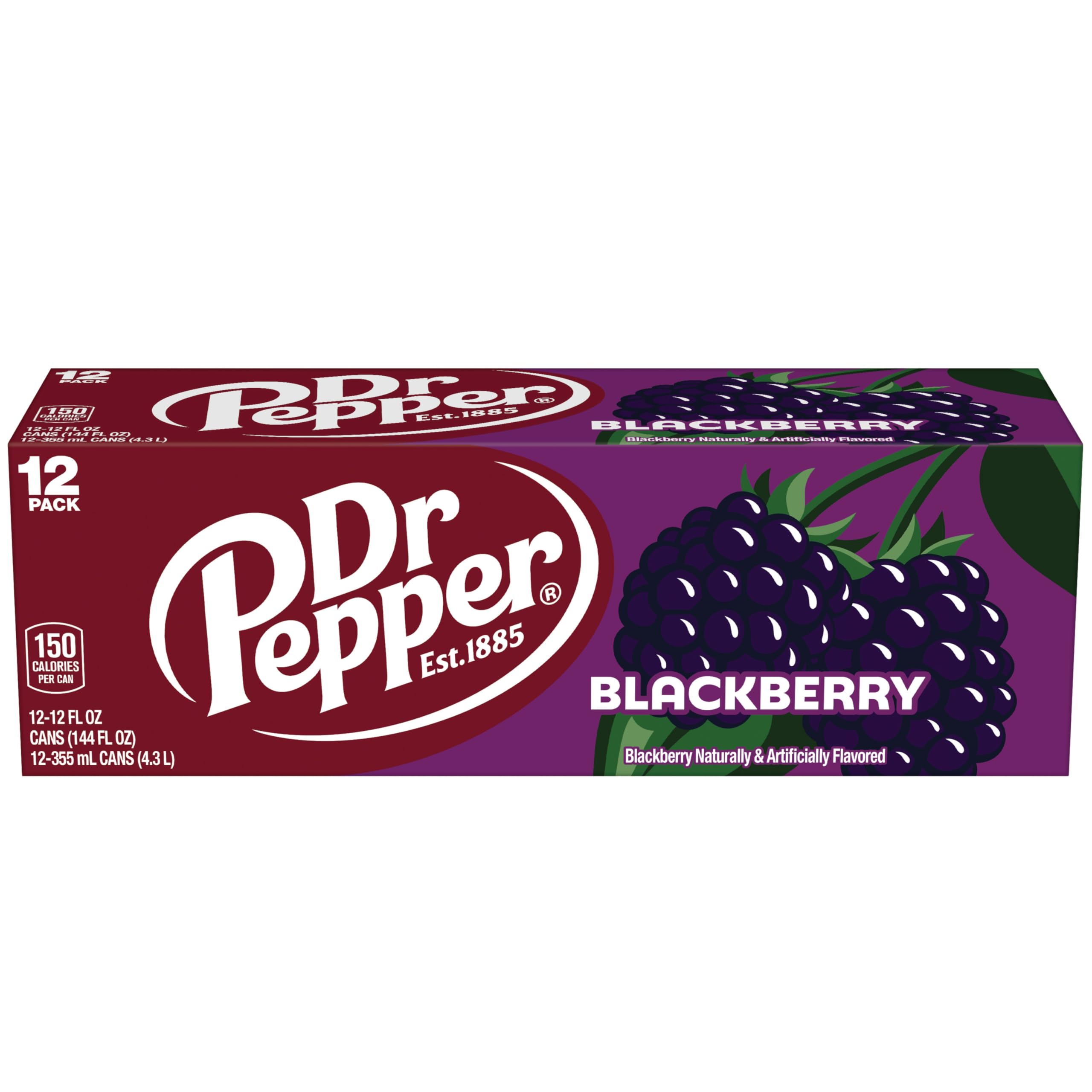 Dr Pepper Blackberry in a cooler, ready for outdoor gatherings.